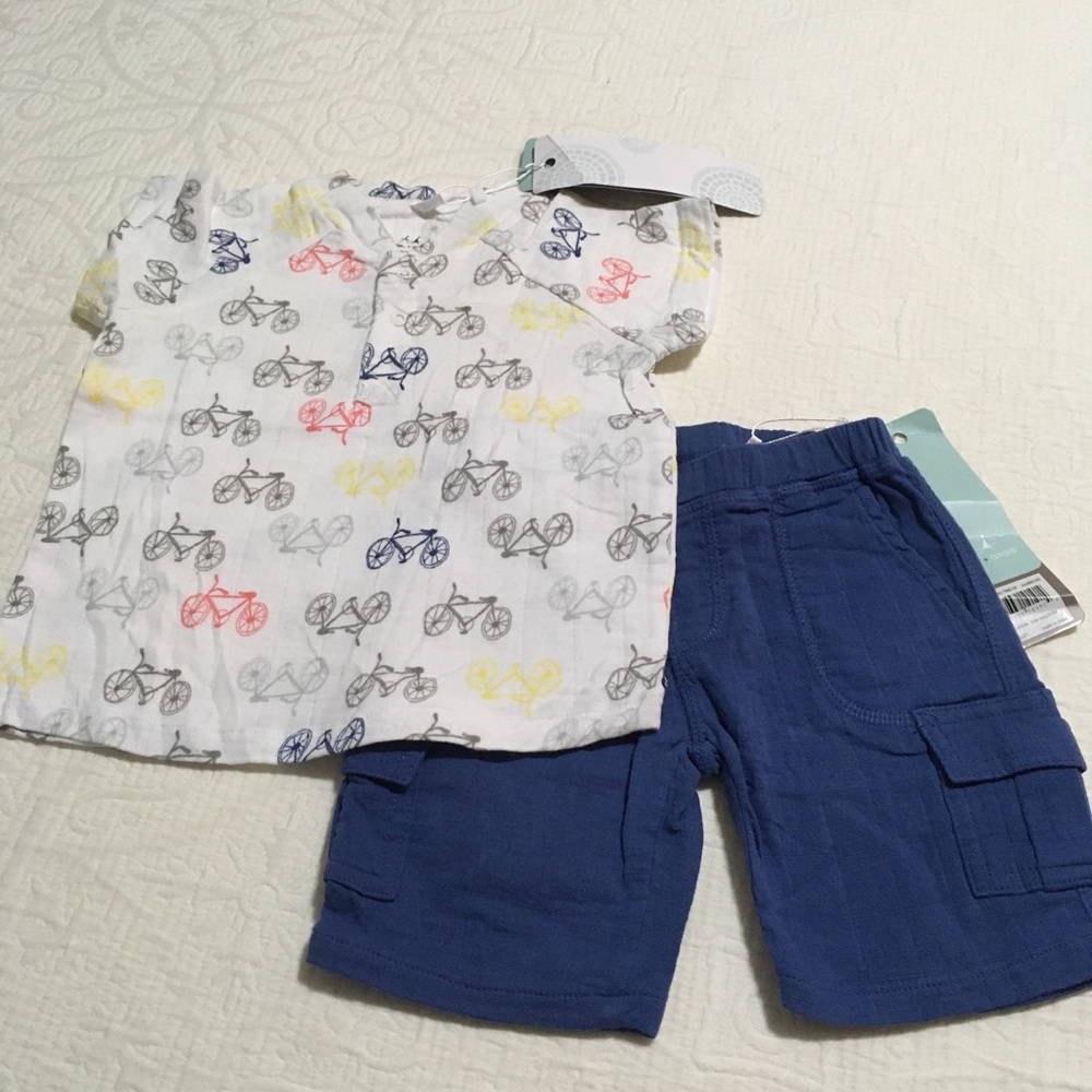 6-12m & 9-12m (3/$20) Aden & Anais Summer Set